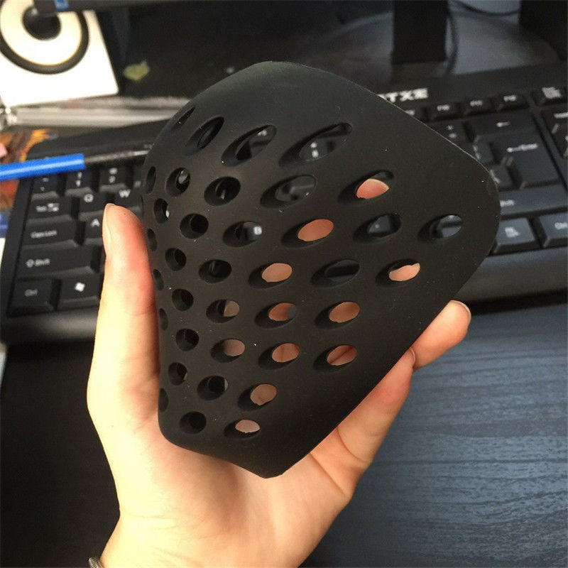 Black Red Silicone Mask Cover  - đánh giá và giá Silicone Mask Bracket