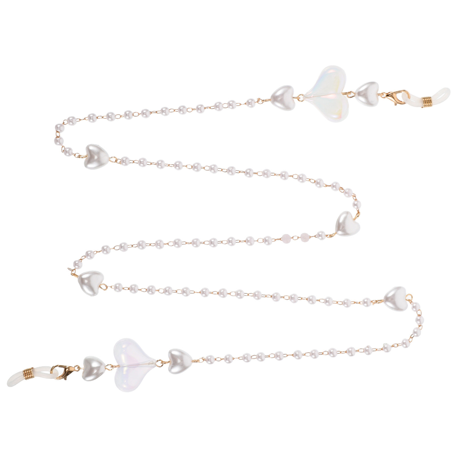 Peach Heart Mask Chain with Si - đánh giá và giá Mask Chain Holder