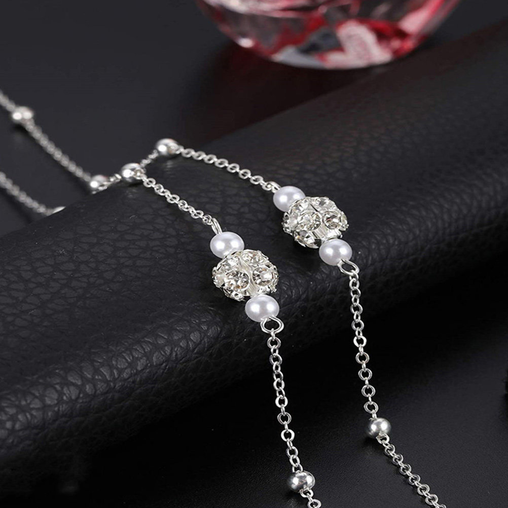 1Pcs Exquisite Pearl Embellish - đánh giá và giá Mask Chain Holder