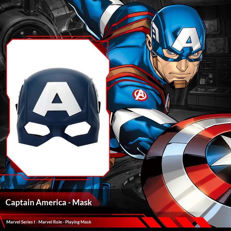 ZD Marvel Captain America Mask - đánh giá và giá Kids Face Mask